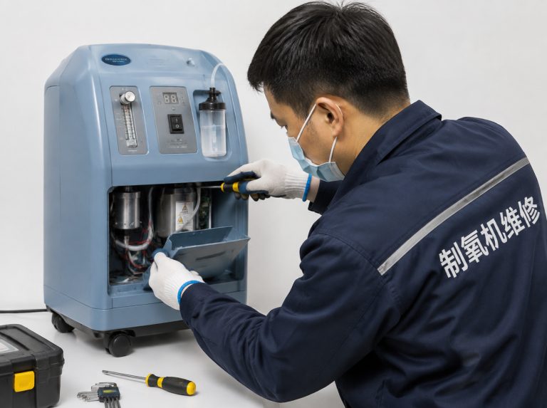 菏泽飞利浦伟康制氧机低氧浓度报警维修